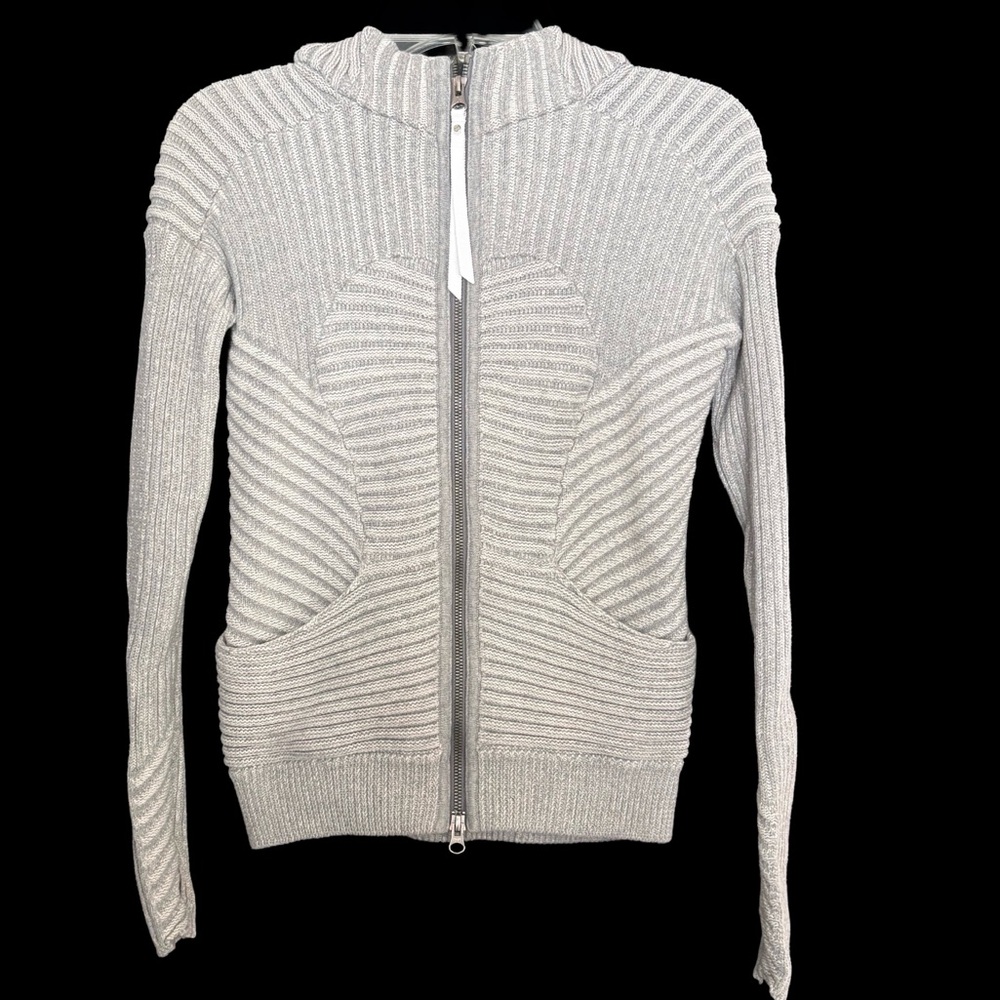 lululemon athletica Gray Sweater Cardigan